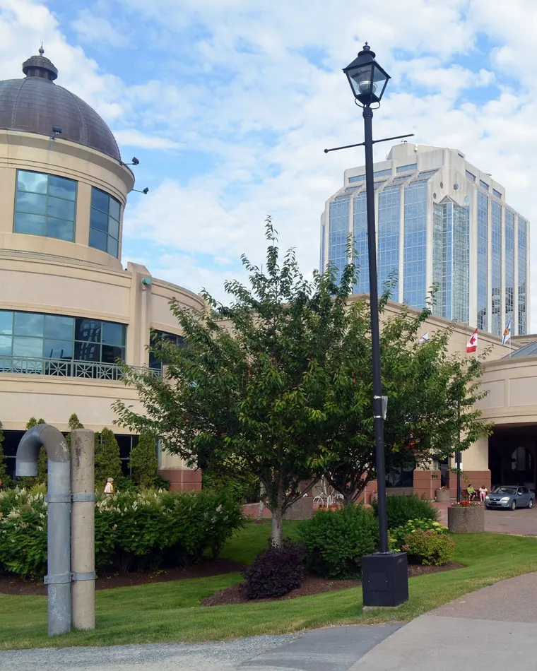 Casino Nova Scotia front drive and domed pavilion